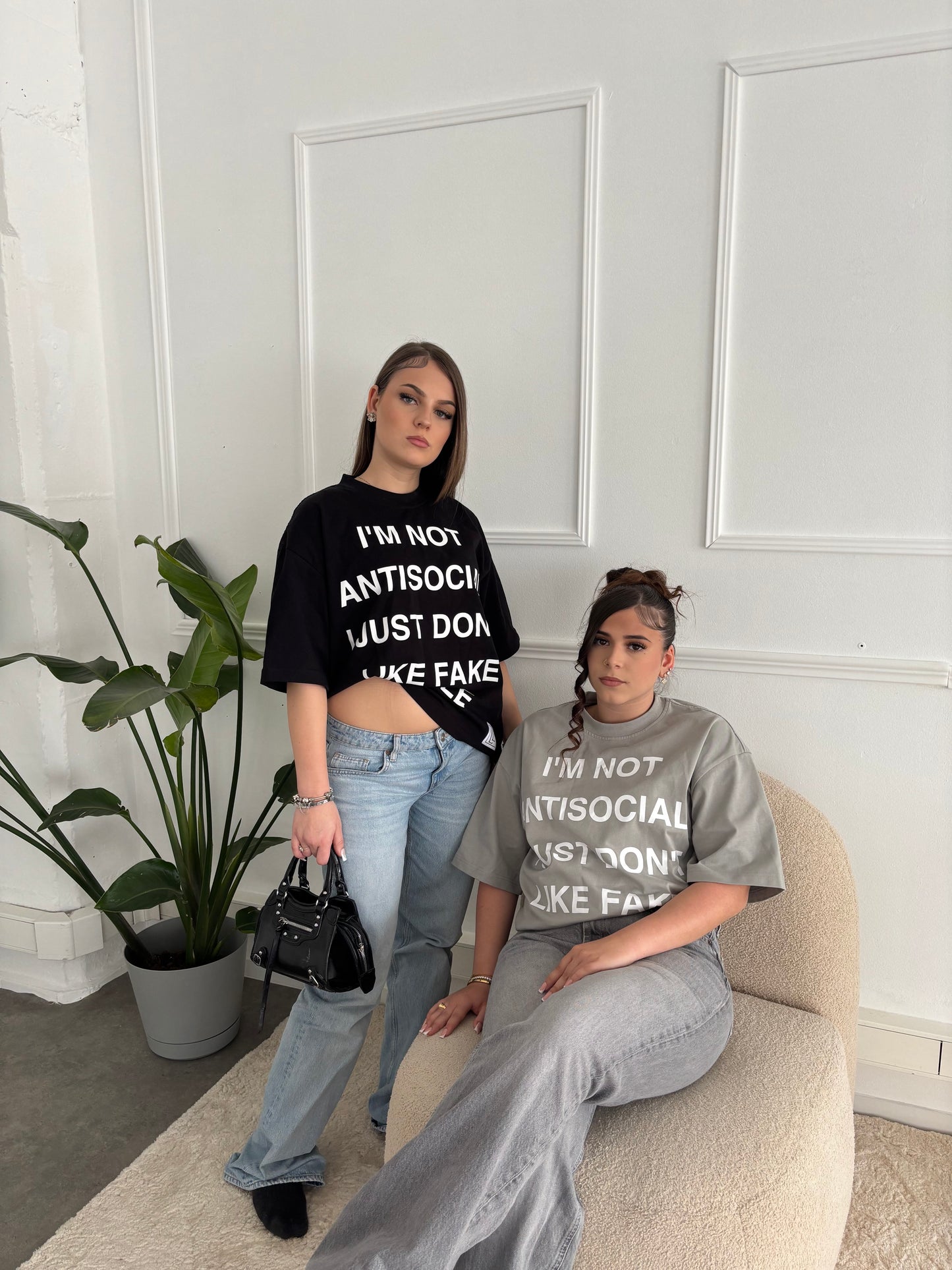 Antisocial Tee X LL Zip Hoodie