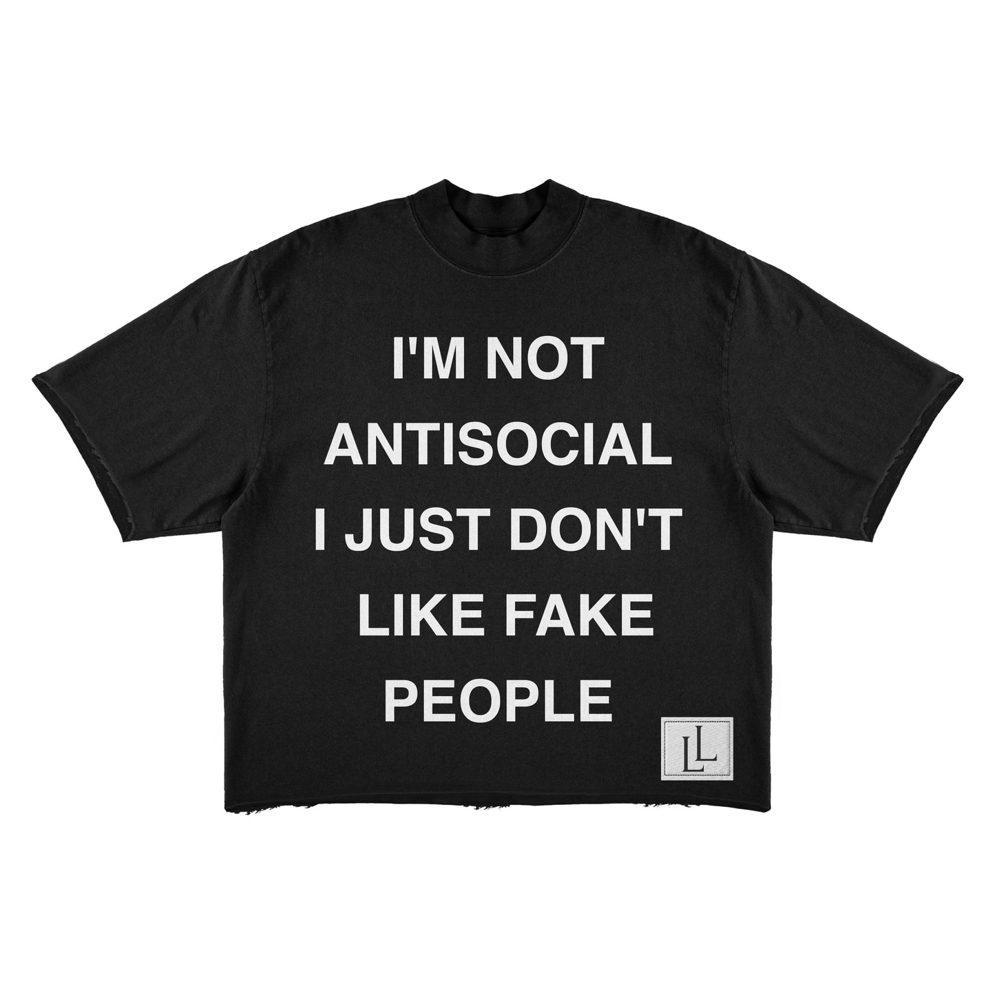Antisocial tee - Black
