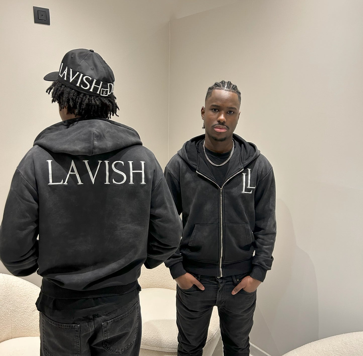 Antisocial Tee X LL Zip Hoodie